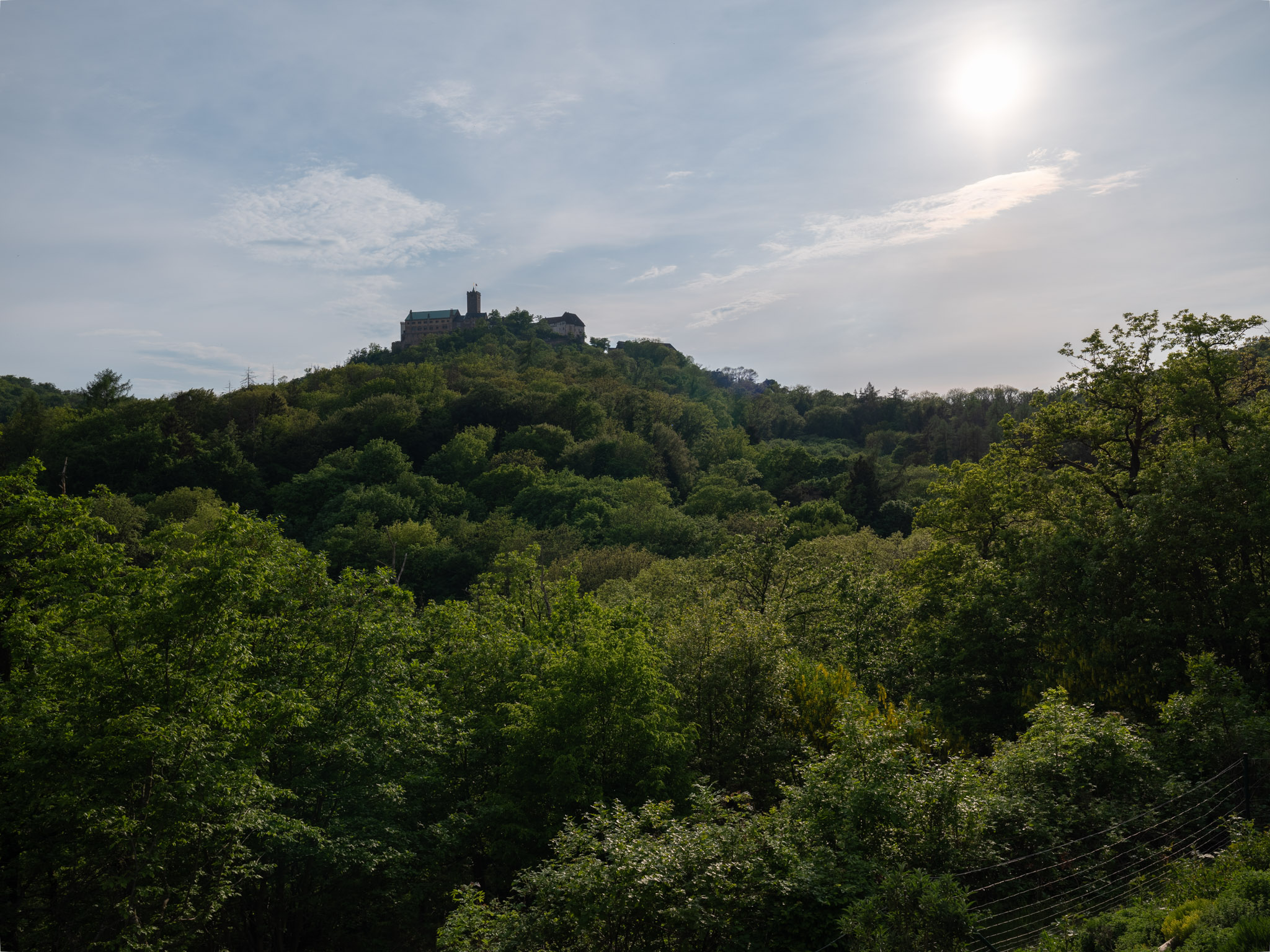 Blick zur Wartburg