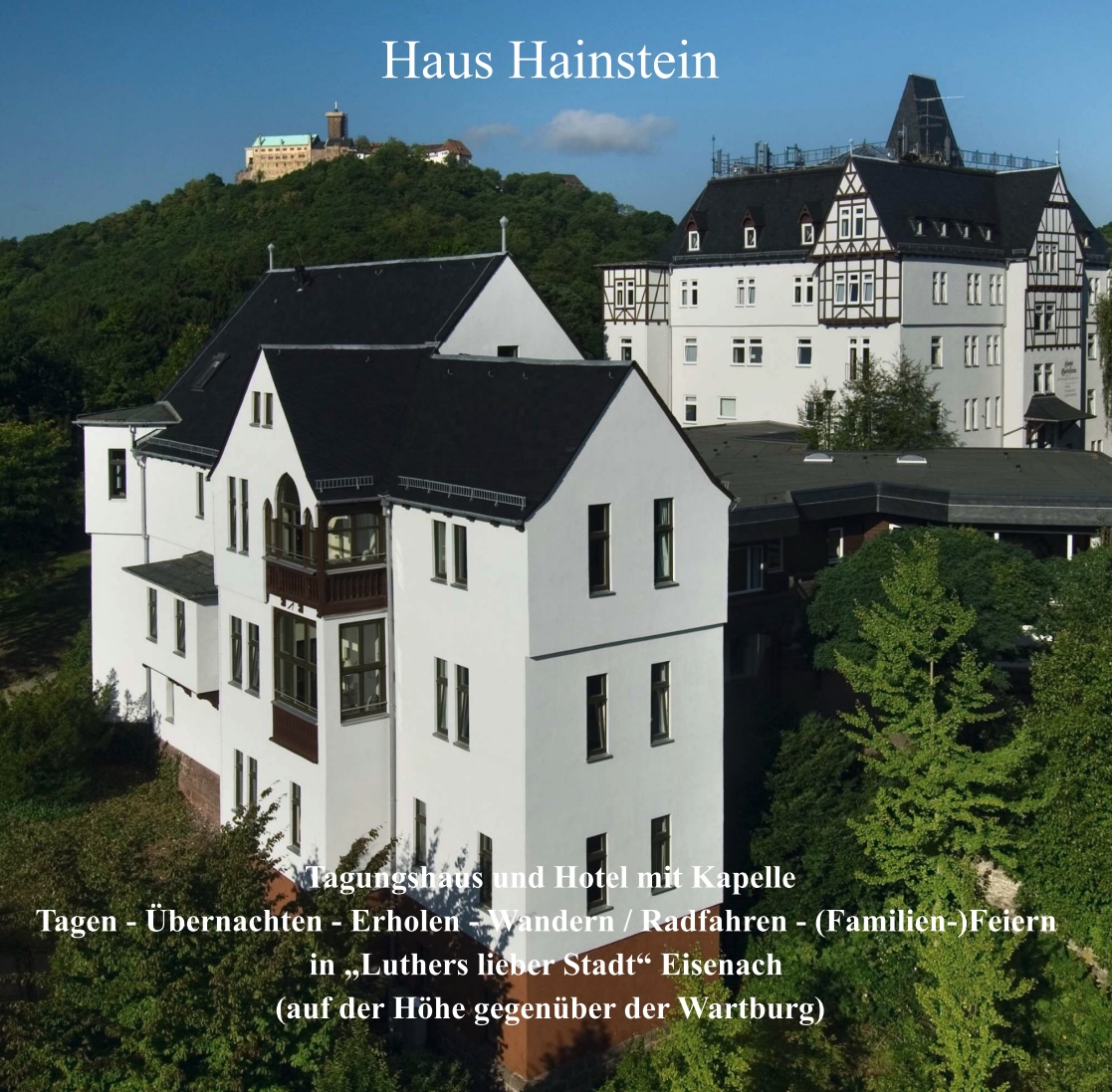 Titelseite der Geschichte des Haus Hainstein